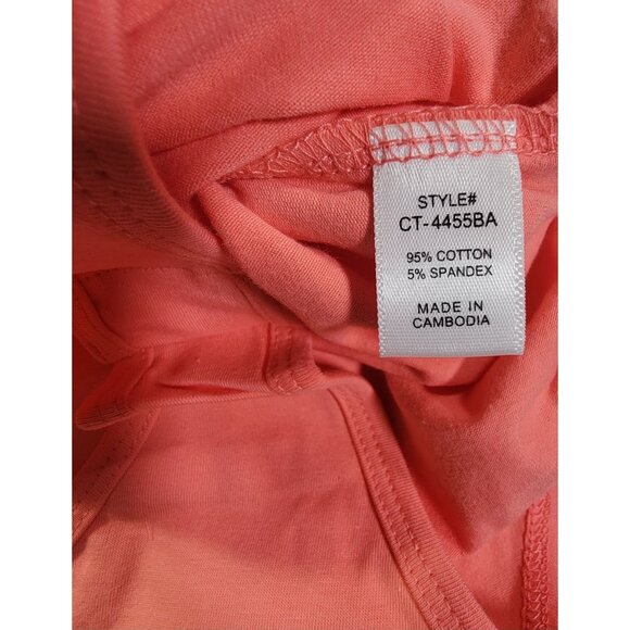 Zenana Womens Racerback Blush Tank Bodysuit Medium Stretchy & Comfortable NEW - Picture 4 of 7